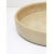 Misa ceramiczna betonowa szkliwuona Kremowa 28cm